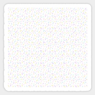 Pastel Sprinkles Sticker